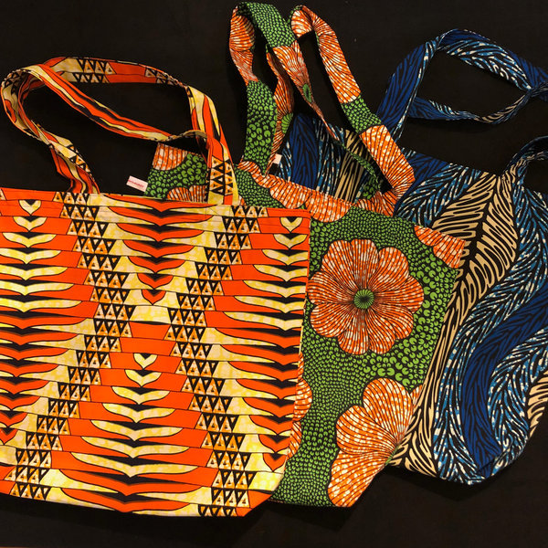 Einkaufstasche aus afrikanischer Baumwolle